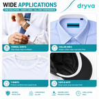 Dryva™ Invisible Collar Protection Tape for Sweat & Stains (2 Rolls)