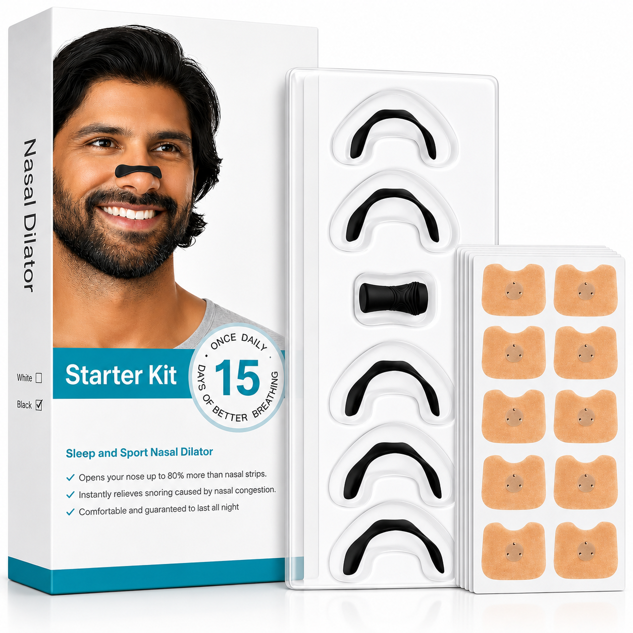 Dryva™ Magnetic Nasal Dilator Kit – Breathe Better, Sleep Better