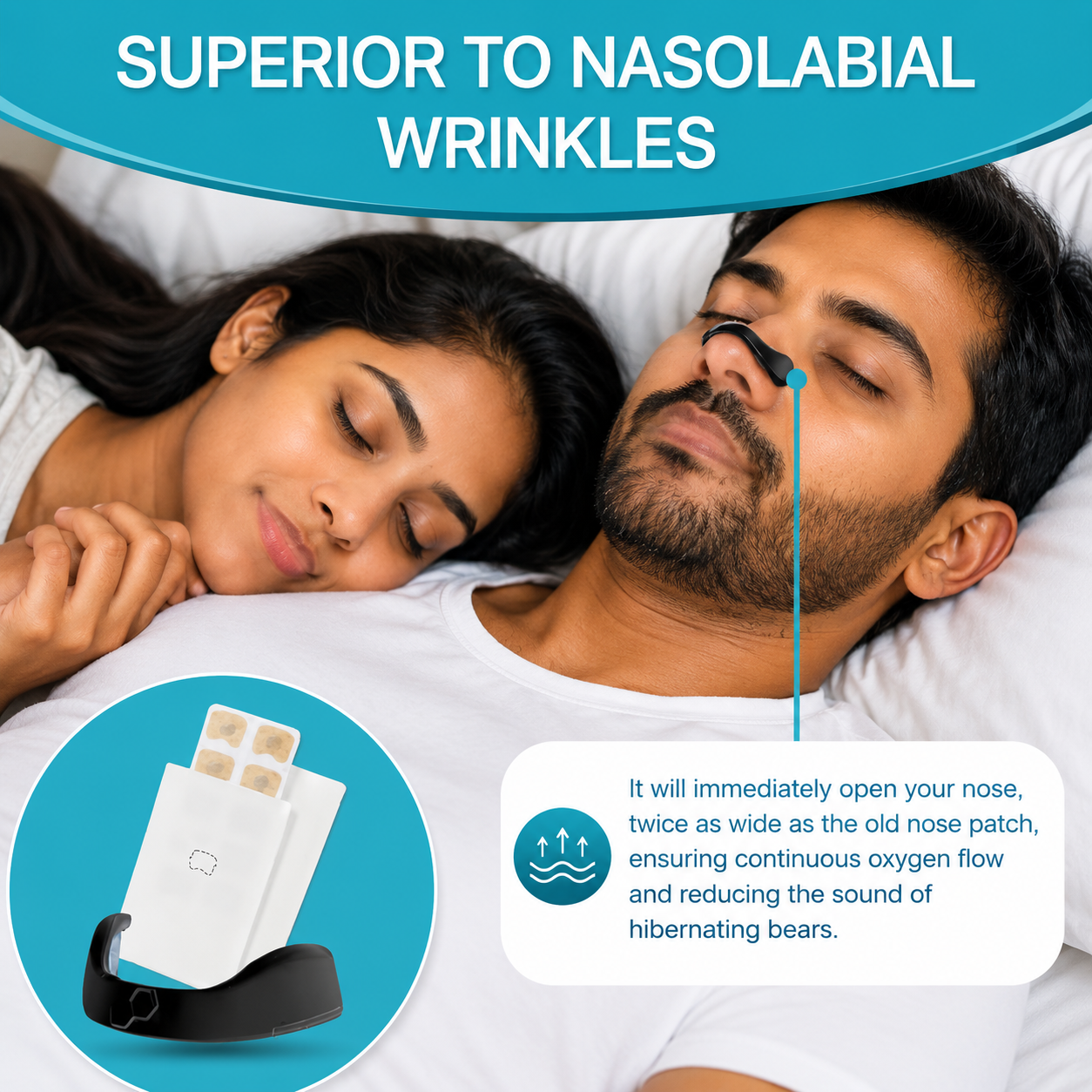 Dryva™ Magnetic Nasal Dilator Kit – Breathe Better, Sleep Better