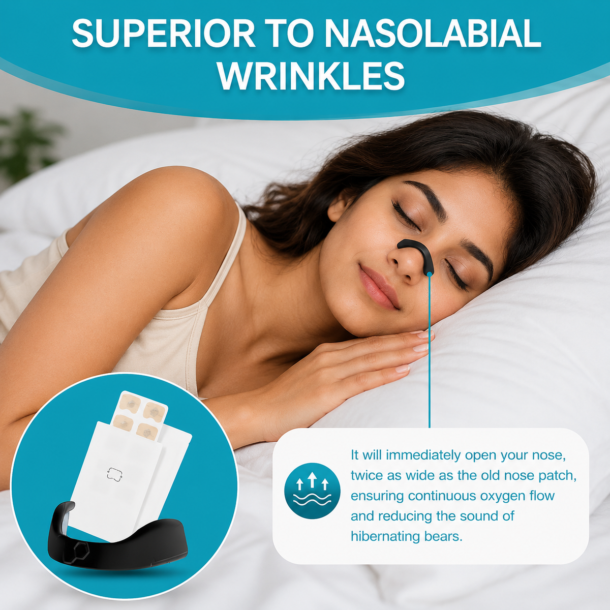 Dryva™ Magnetic Nasal Dilator Kit – Breathe Better, Sleep Better