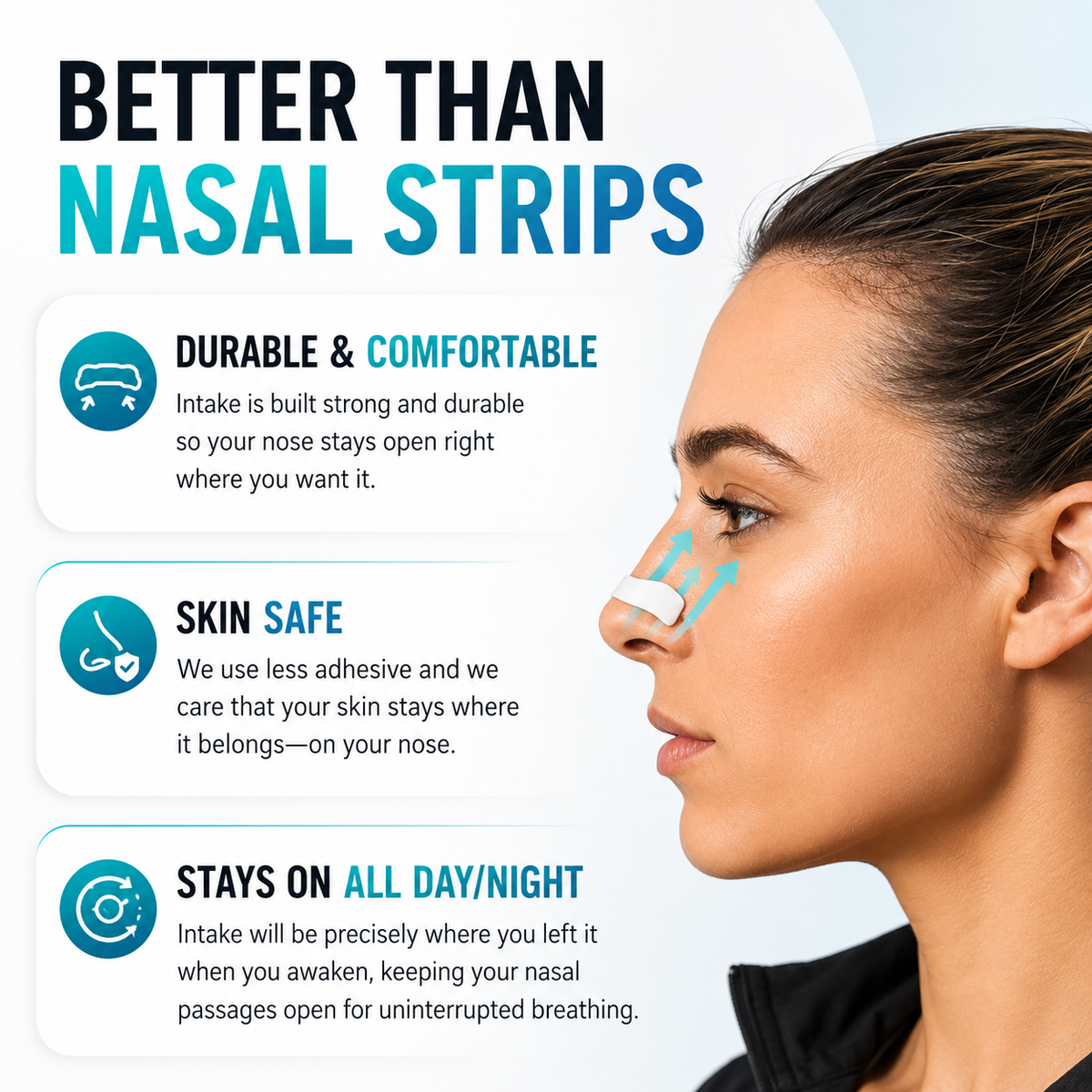 Dryva™ Magnetic Nasal Dilator Kit – Breathe Better, Sleep Better