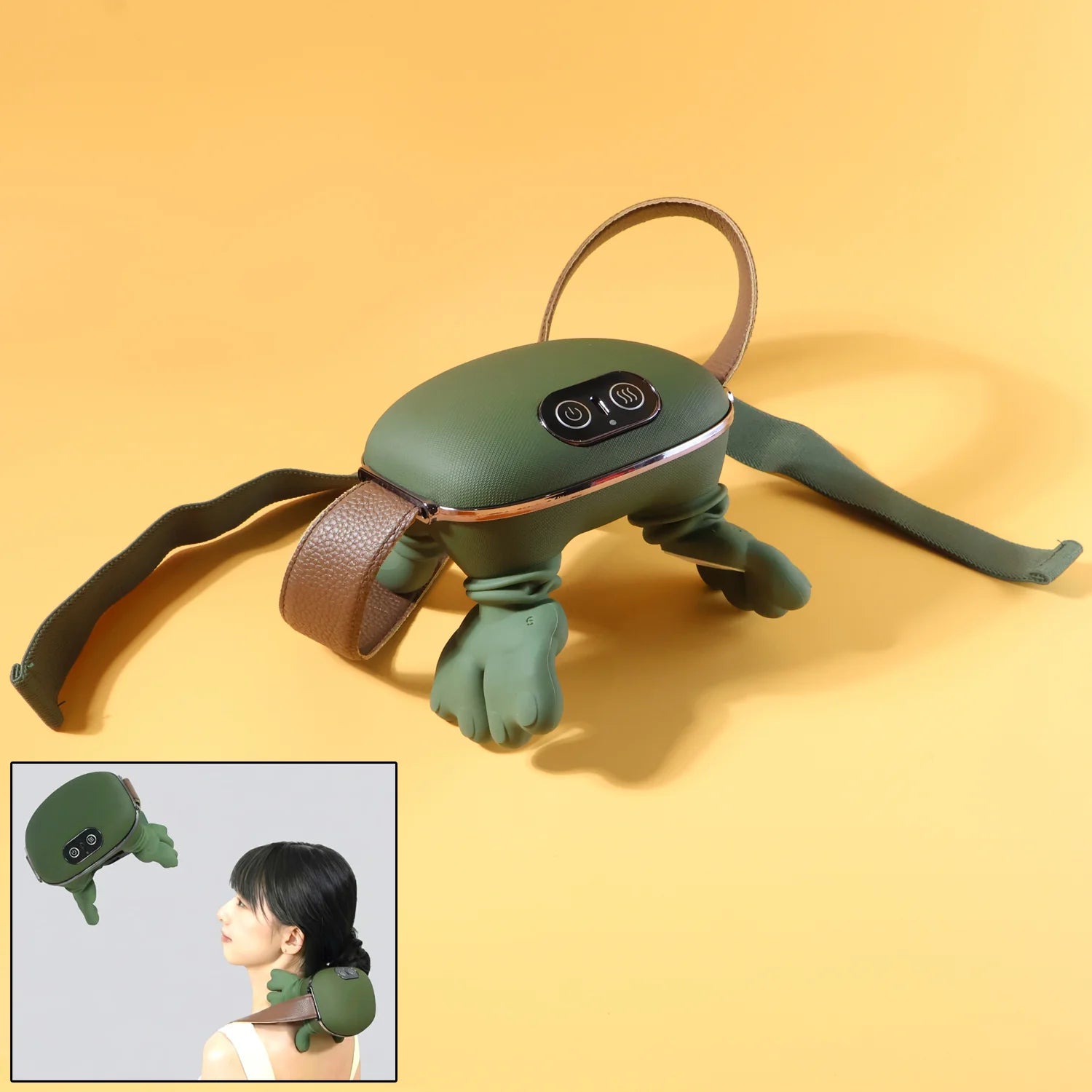 Relieve Neck Pain in Minutes – Smart Heat Massage Therapy Device