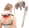 Dryva™ Electric Neck & Back Massager – Deep Tissue Shiatsu with Heat for Stress & Muscle Relief