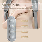Dryva™ Electric Neck & Back Massager – Deep Tissue Shiatsu with Heat for Stress & Muscle Relief